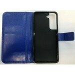 Leather Wallet Flip Book Case For Samsung Galaxy S22/S22+/S22 Ultra 5G Slim Fit and Sophisticated in Look